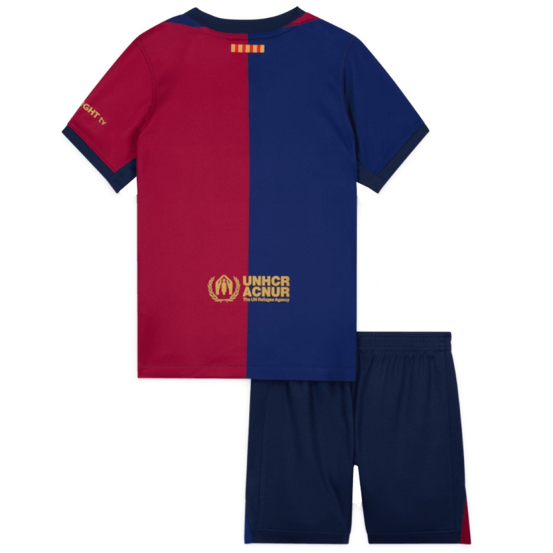 Kid's Barcelona x Coldplay Home Jersey Kit 2024/25
