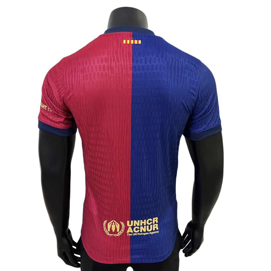 Player Version Barcelona x TRAVIS SCOTT Home El Clásico Jersey 2024/25
