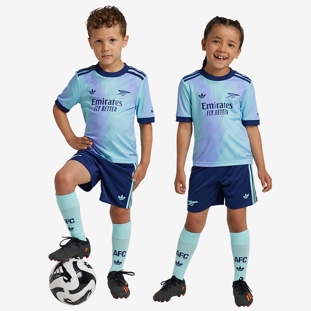 Kid's Arsenal Third Jersey+Shorts 2024/25