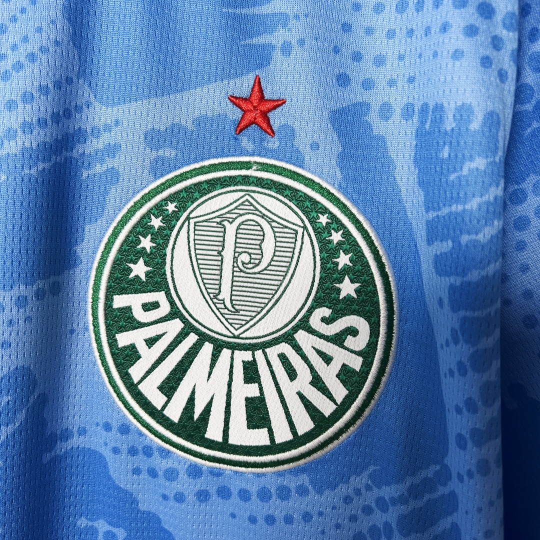 SE Palmeiras Goalkeeper Blue Jersey 2025