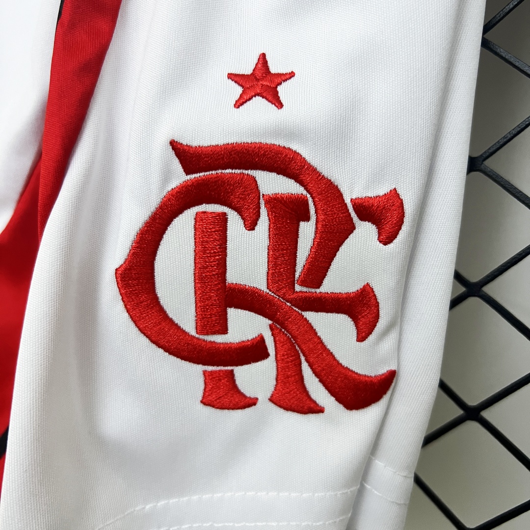 Kid's Flamengo Home Long Sleeve Kit 2025