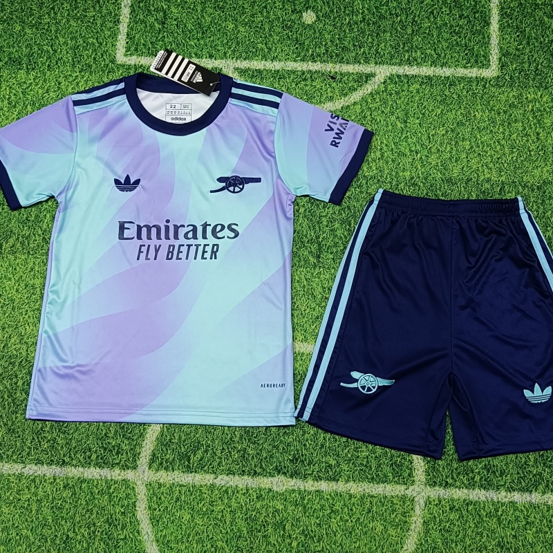 Kid's Arsenal Third Jersey+Shorts 2024/25