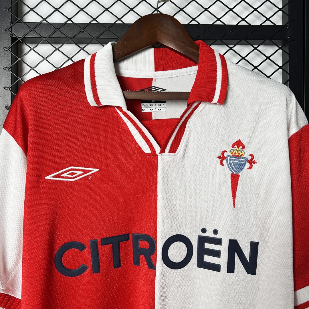 Retro Celta Vigo Away Jersey 2001/02