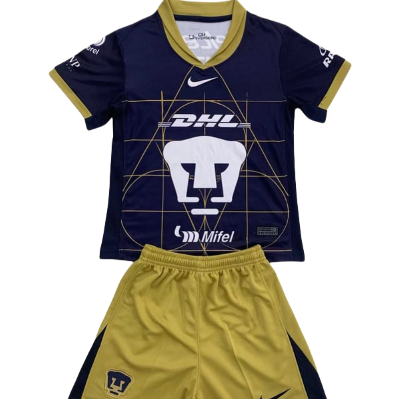 Kid's Pumas UNAM Away Kit 2024/25