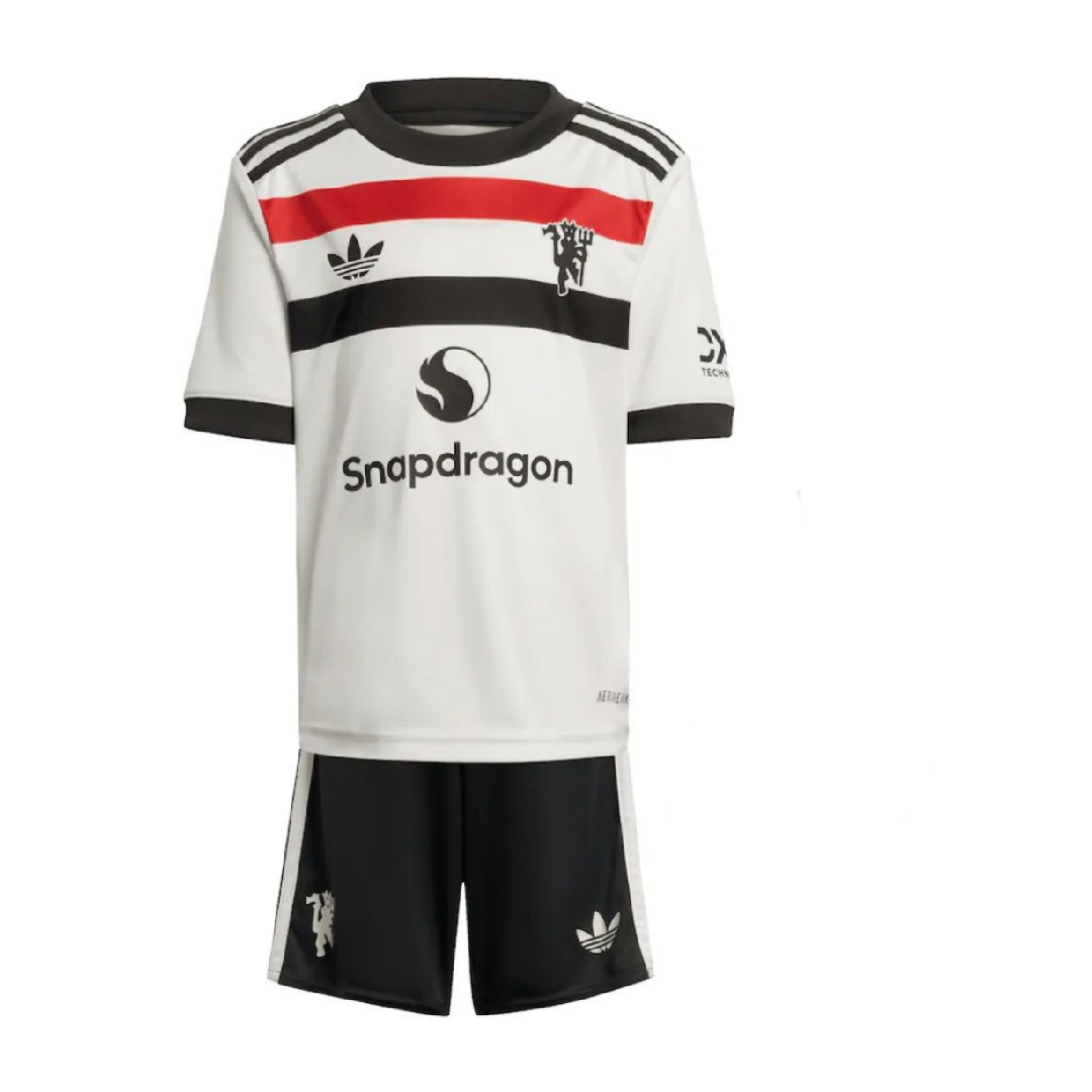 Kid's Manchester United Third Jersey+Shorts 2024/25