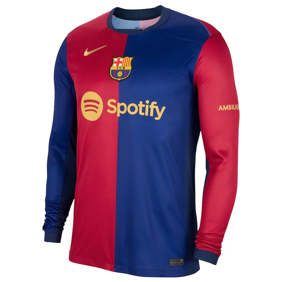 Barcelona Home Long Sleeve Jersey 2024/25