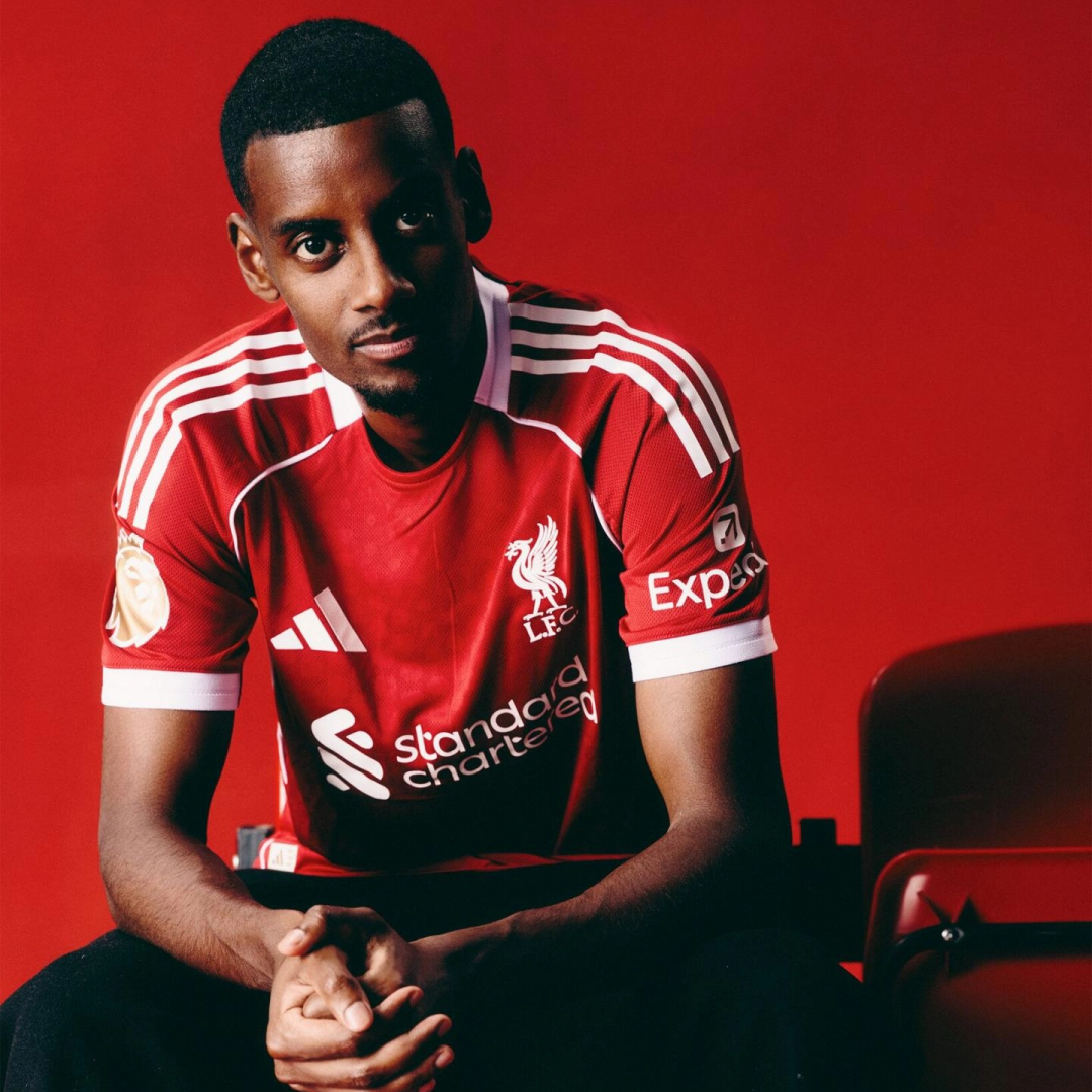 ISAK #9 Liverpool Home Jersey 2025/26