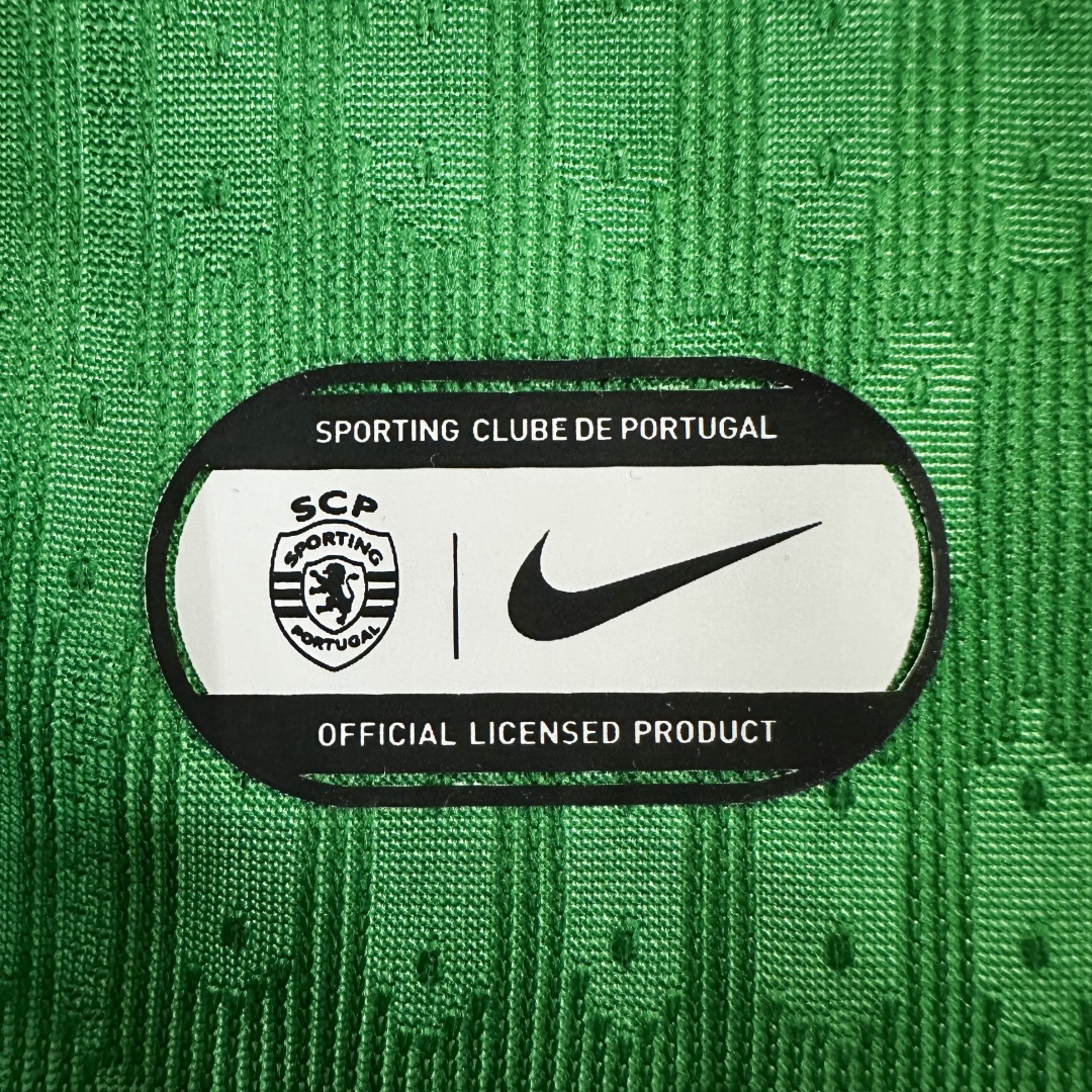 Player Version Sporting CP Home Jersey 2025/26