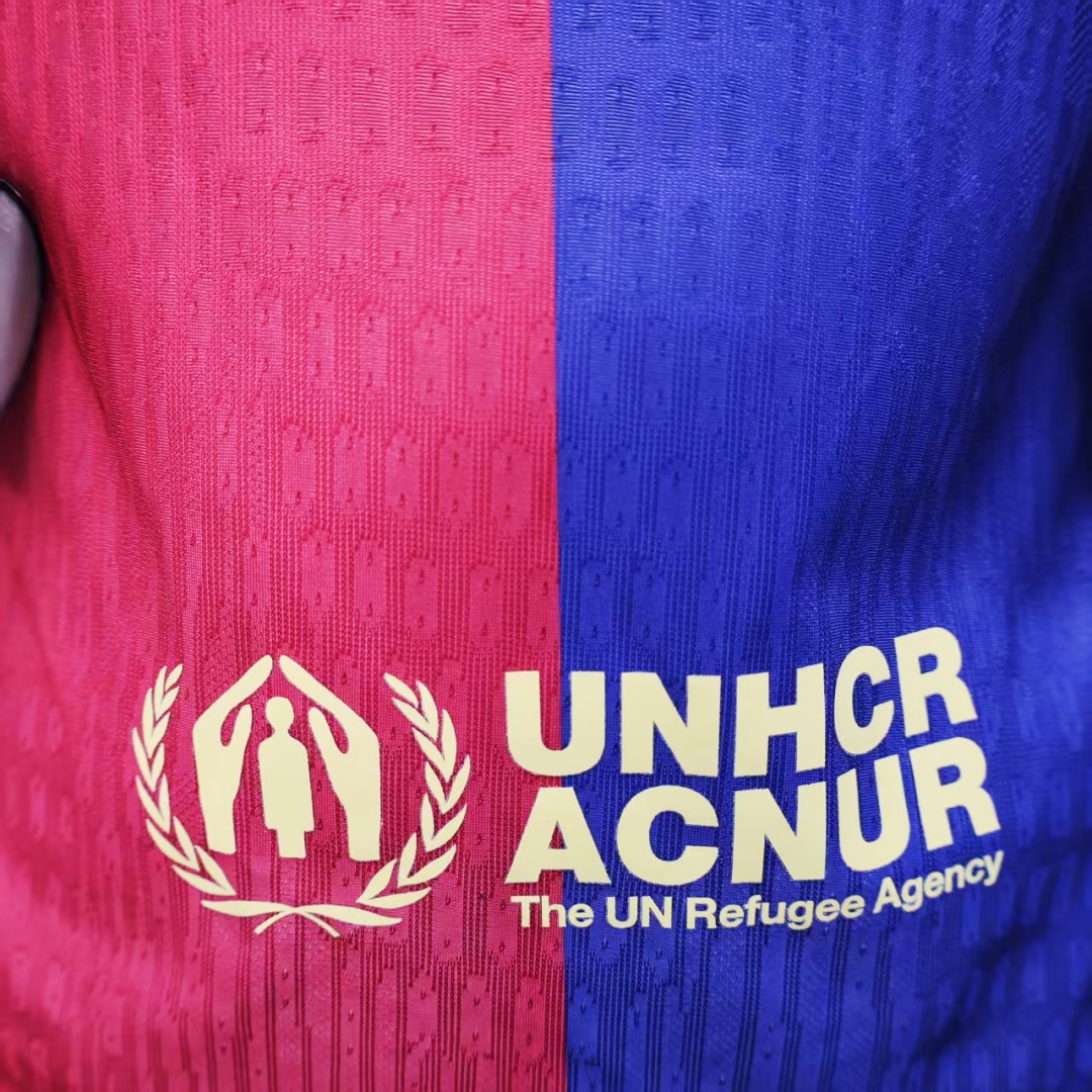 Player Version Barcelona x TRAVIS SCOTT Home El Clásico Jersey 2024/25