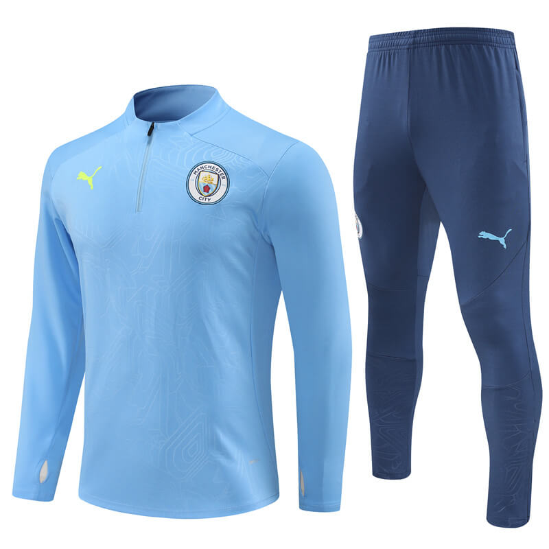 Manchester City Long Sleeve Track Suit 2024/25 MEN681