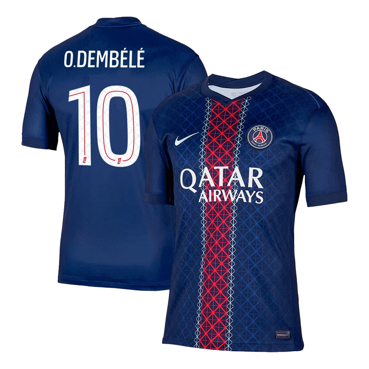 O.DEMBÉLÉ #10 PSG Paris Saint-Germain Home Jersey 2025/26