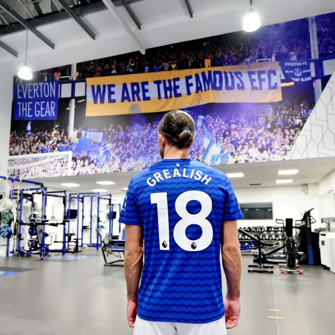 Grealish #18 Everton Home Jersey 2025/26