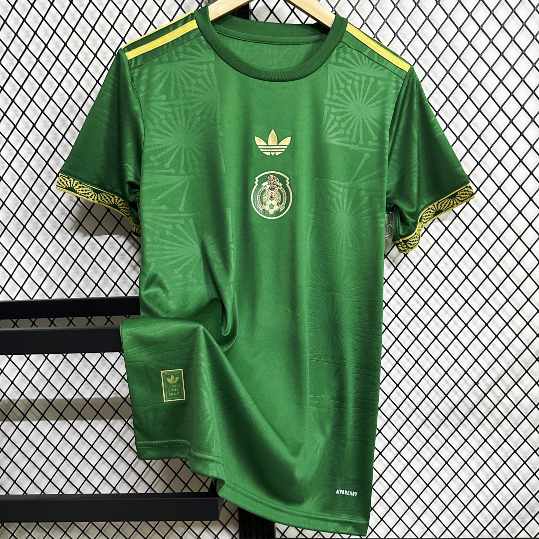 Mexico Gold Cup Green Jersey 2025