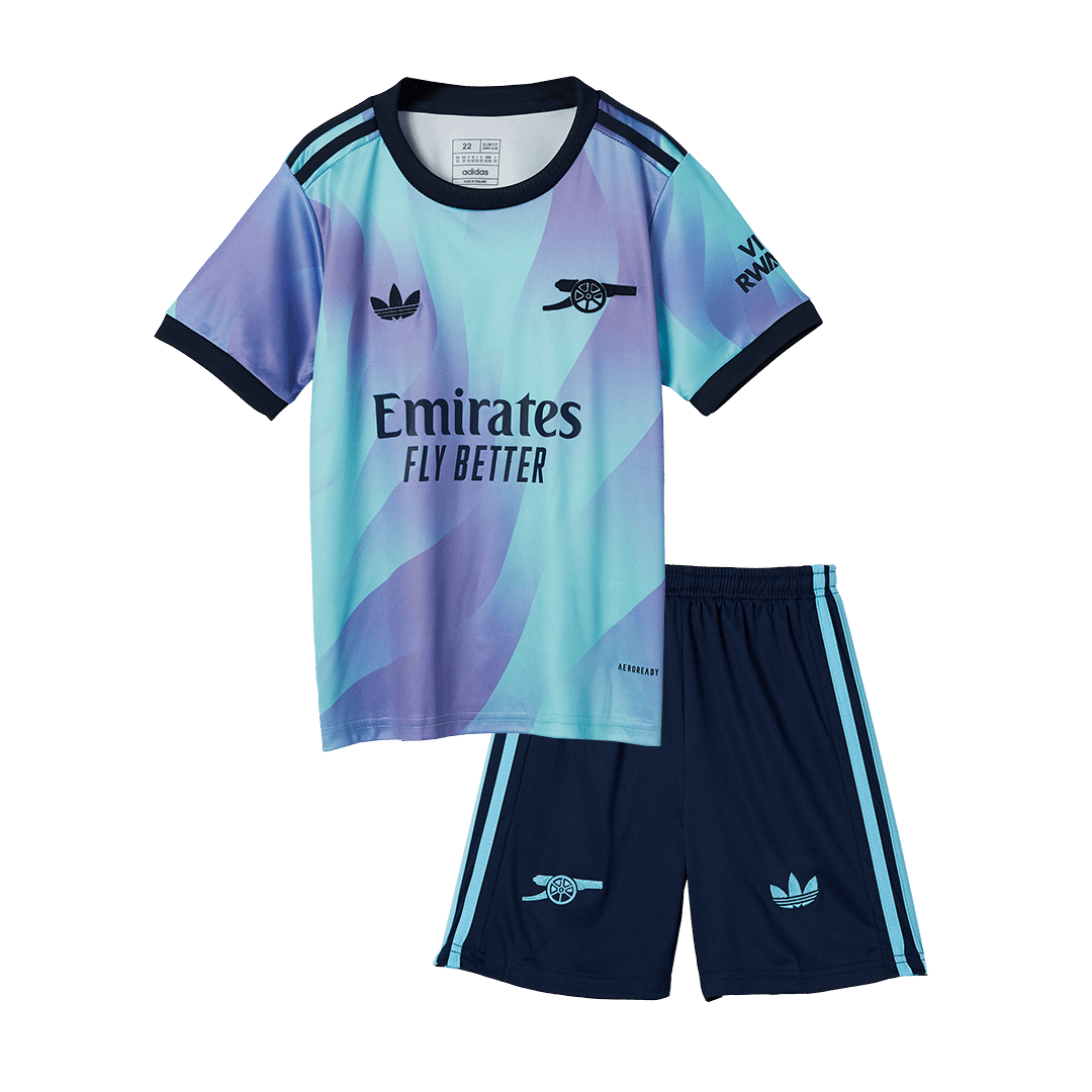 Kid's Arsenal Third Jersey+Shorts 2024/25