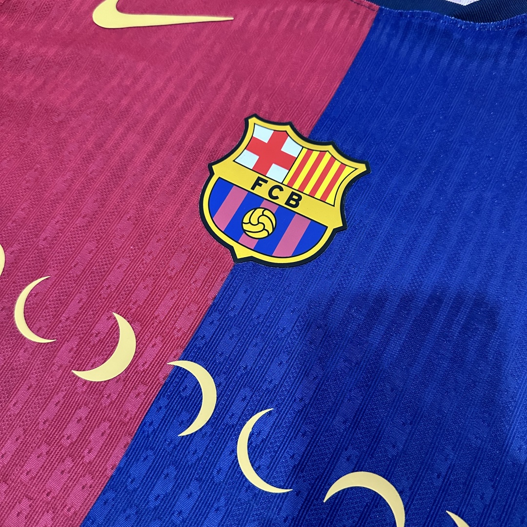 Player Version Barcelona Coldplay Special Home Jersey 2024/25
