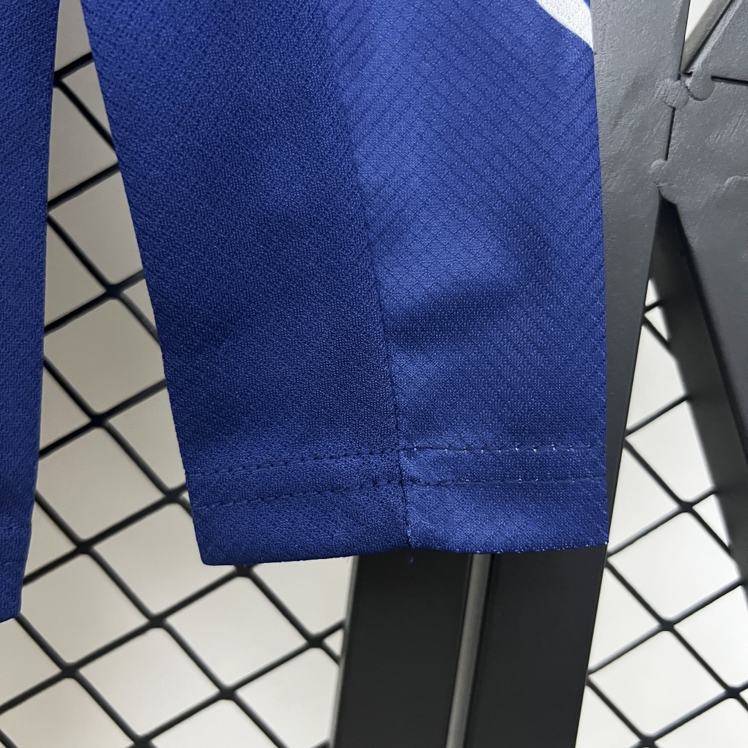 Kid's Paris Saint-Germain PSG Fourth Kit Long Sleeve Jersey+Shorts 2024/25