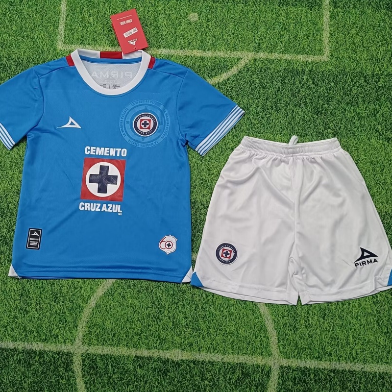 Kid's Cruz Azul Home Kit 2024/25