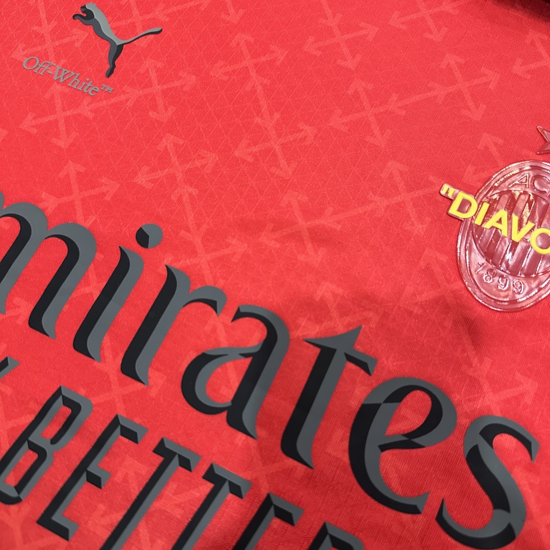 Player Version AC Milan Fourth Red Jersey 2024/25