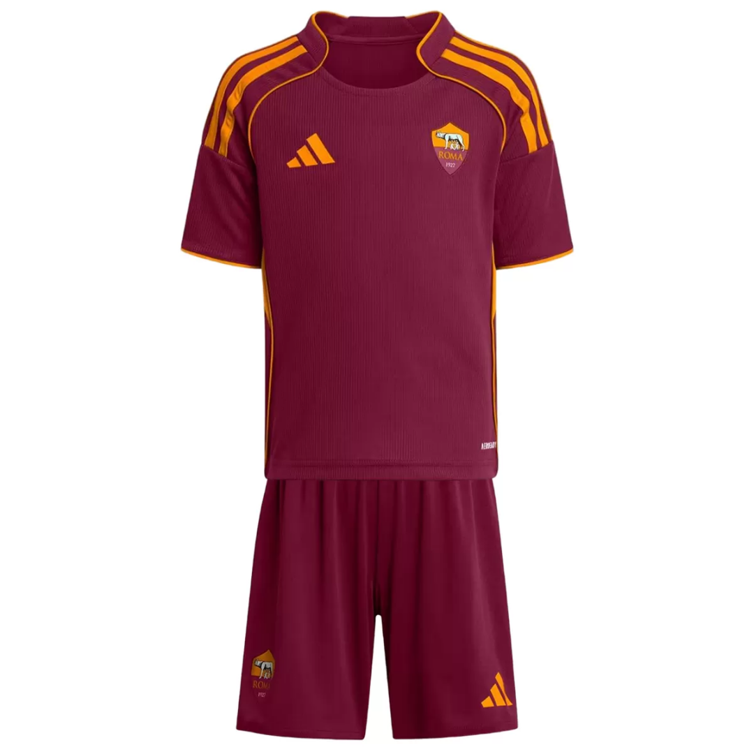Kid's AS Roma Home Kit 2025/26