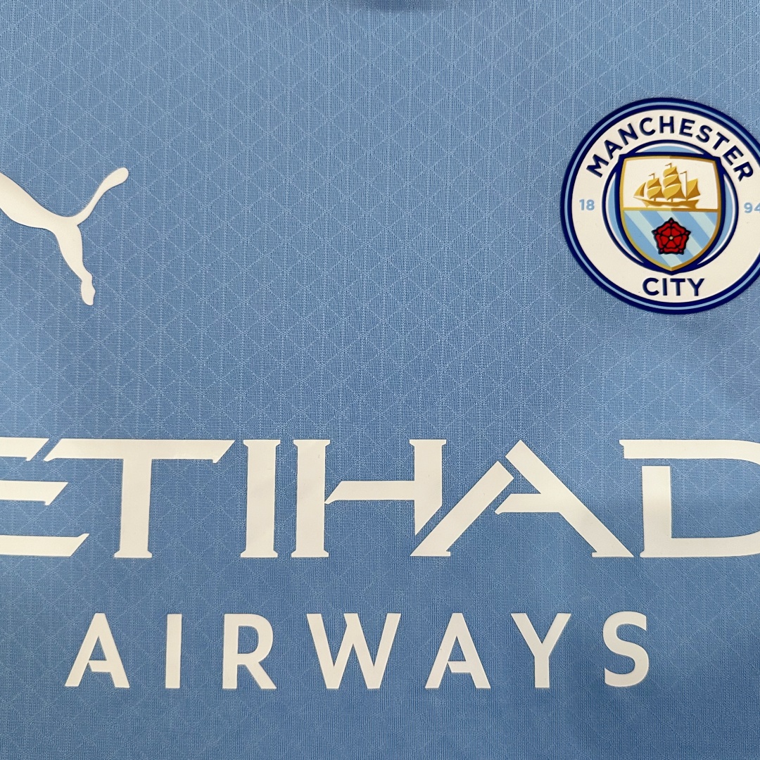 Player Version Manchester City Home Jersey 2024/25
