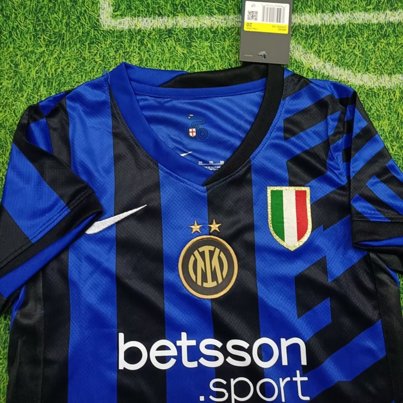 Kid's Inter Milan Home Jersey+Shorts 2024/25