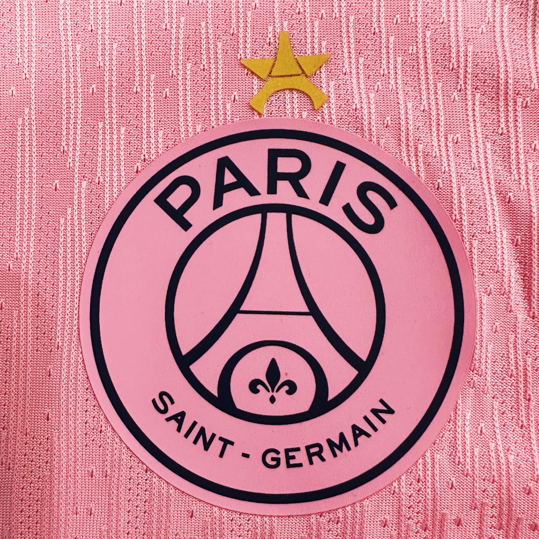 Player Version PSG Paris Saint-Germain Pink Jersey 2025/26