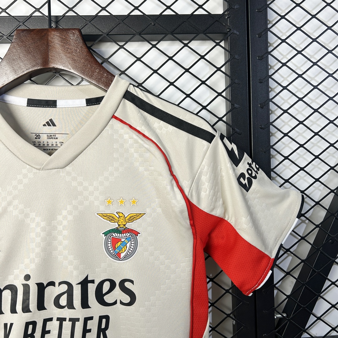 Kid's Benfica Away Kit 2025/26