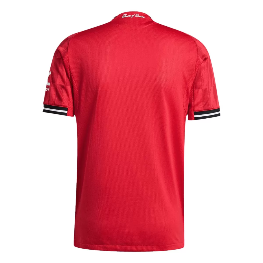 Player Version Manchester United Home Match Jersey 2025/26