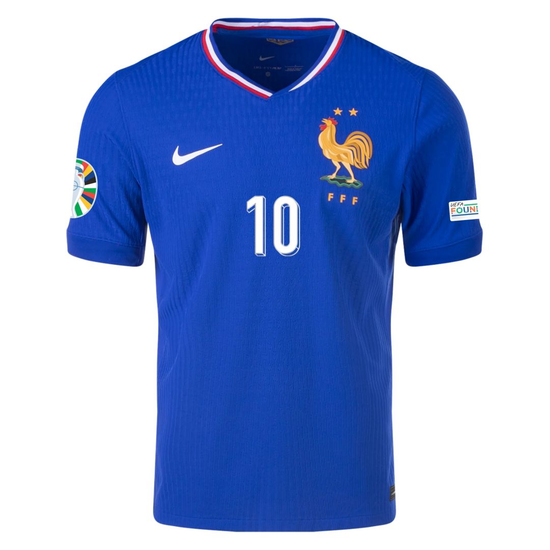 Kylian Mbappe #10 France Player Version Home Jersey EURO 2024