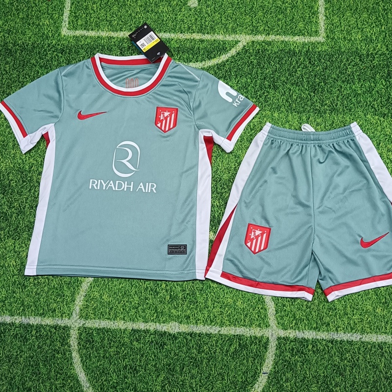 Kid's Atletico Madrid Away Kit 2024/25