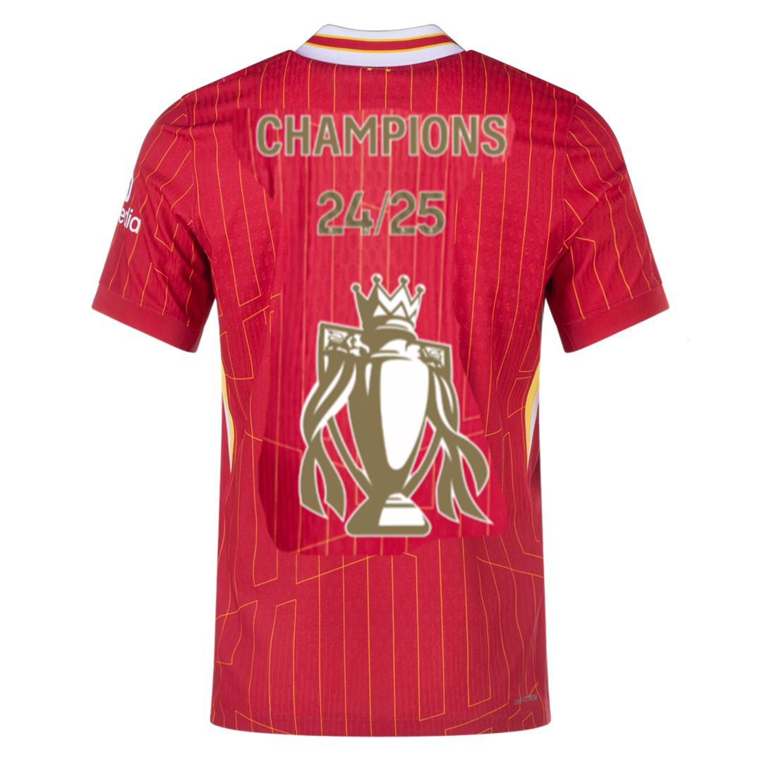 [CHAMPIONS 24/25] Player Version Liverpool Home Jersey 2024/25