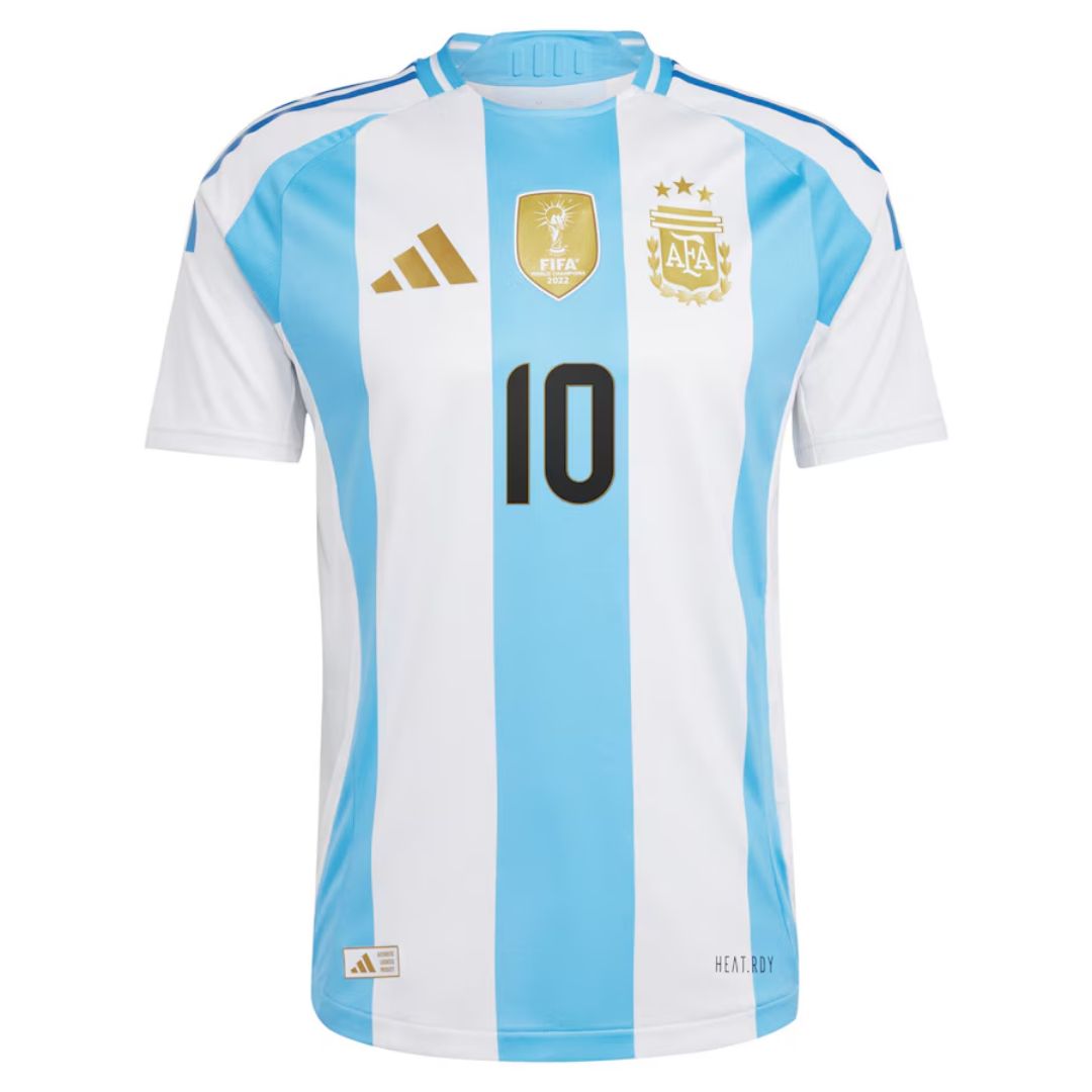 Player Version Lionel Messi #10 Argentina Home Jersey Copa America 2024
