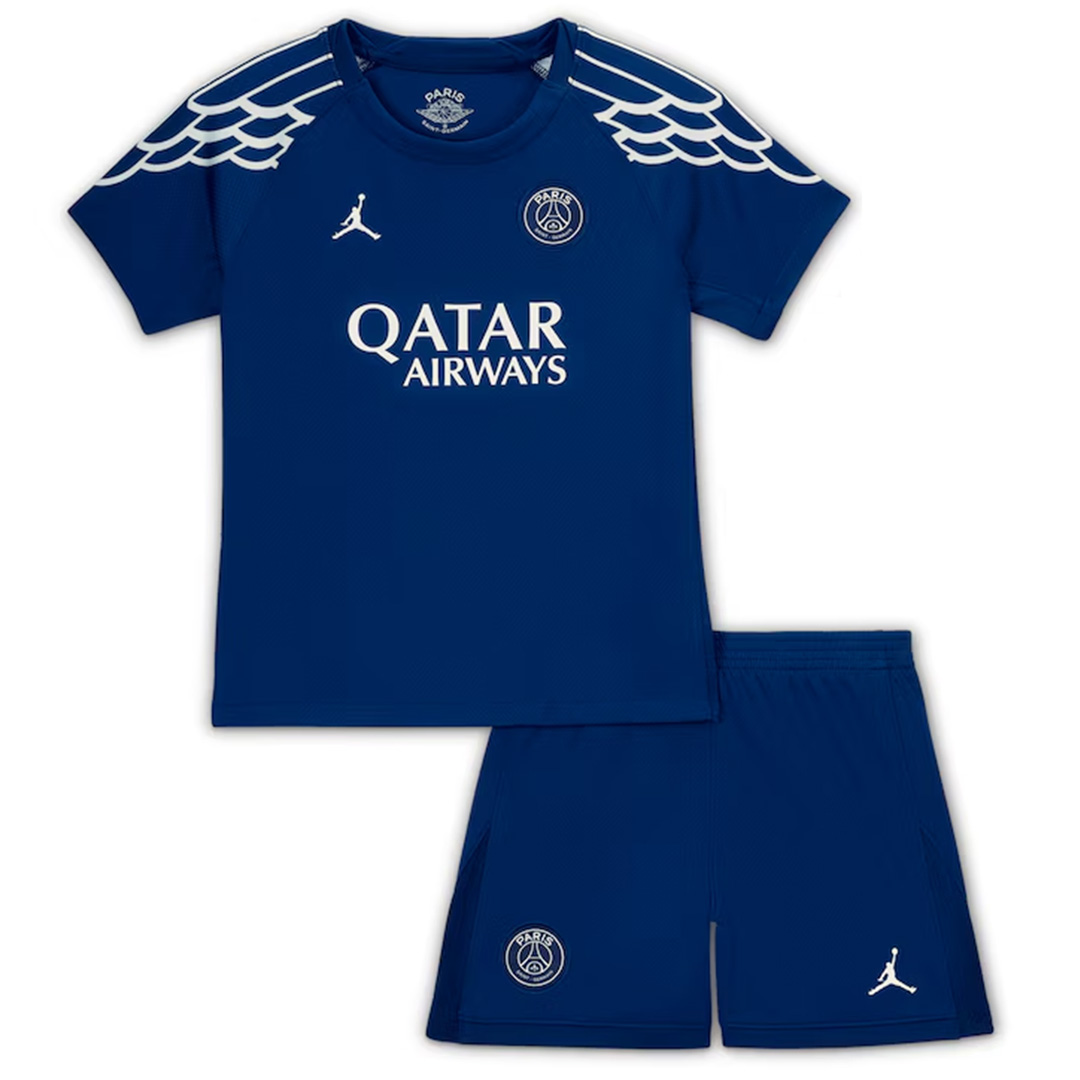 Kid's Jordan Paris Saint-Germain Fourth Kit 2024/25