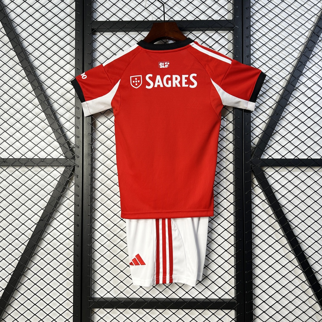 Kid's Benfica Home Jersey 2025/26