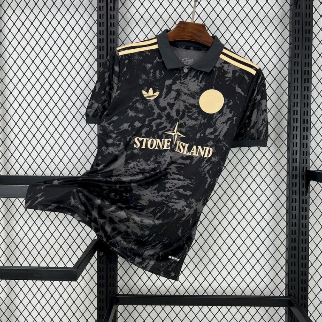 AJax x Stone Island Black Special Jersey 2025/26
