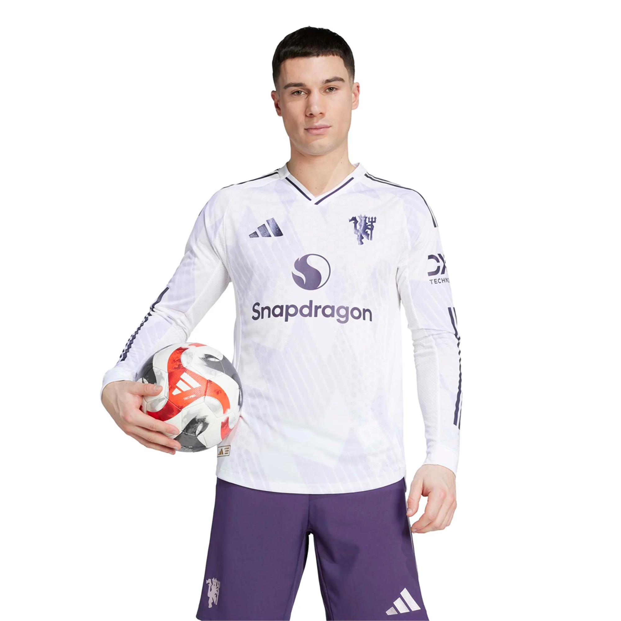 Manchester United Away Long Sleeve Jersey 2025/26