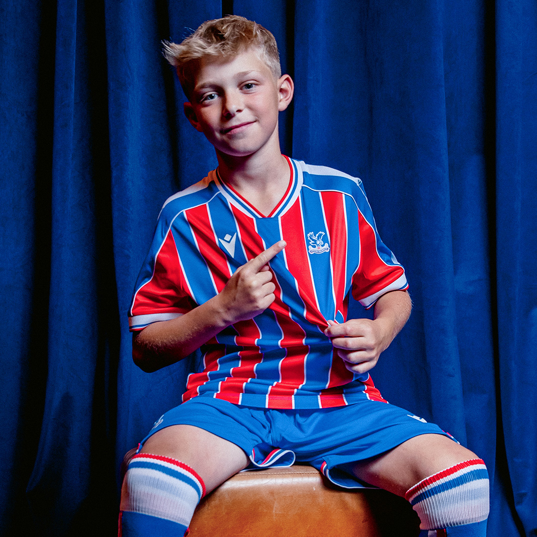 Kid's Crystal Palace Home Kit 2025/26