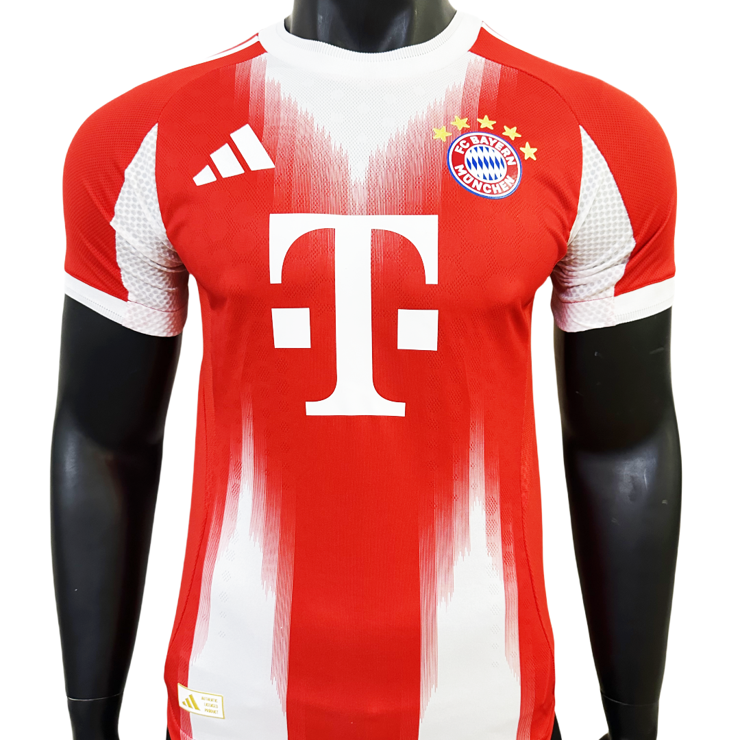 Player Version Bayern Munich Home Jersey 2025/26
