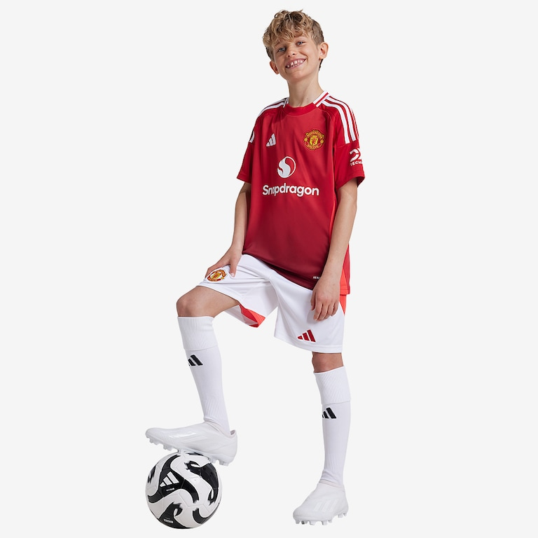 Kid's Manchester United Home Jersey+Shorts 2024/25