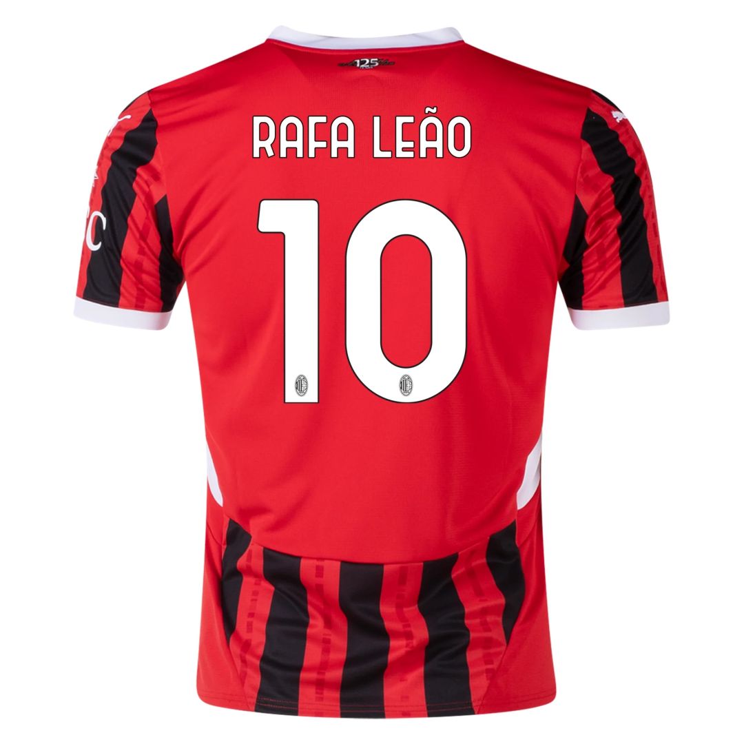 RAFA LEÃO #10 AC Milan Home Jersey 2024/25