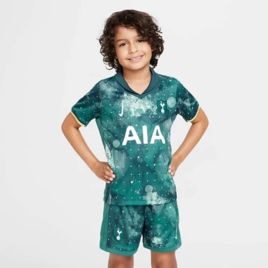 Kid's Tottenham Hotspur Third Jersey+Shorts 2024/25