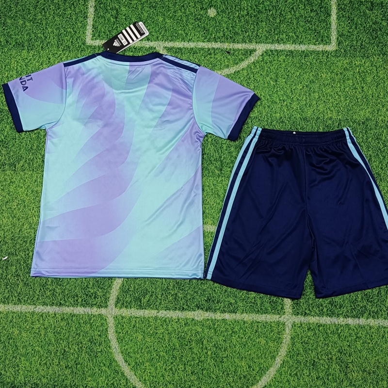 Kid's Arsenal Third Jersey+Shorts 2024/25