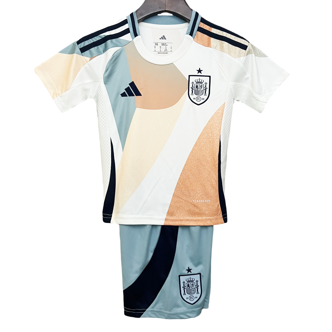 Kid's Spain Away Kit For Women's Euro 2025