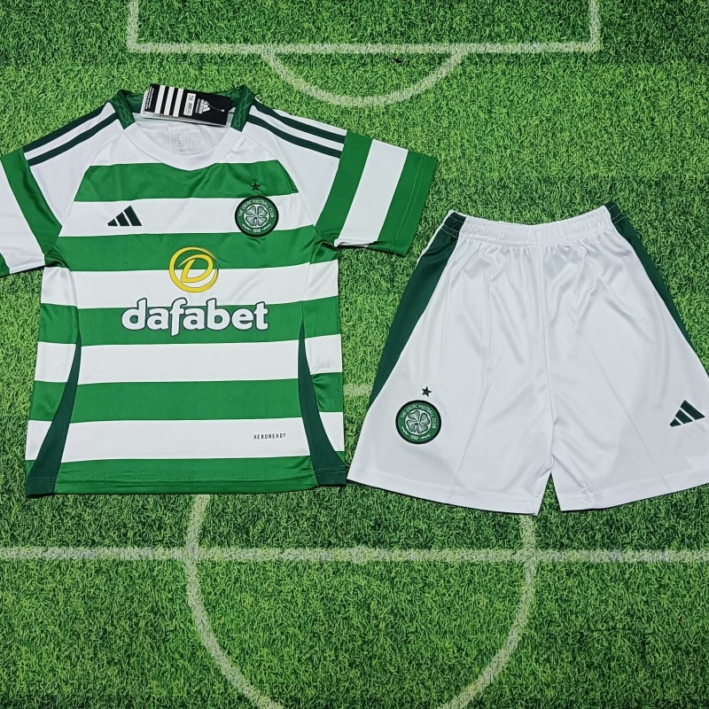 Kid's Celtic Home Kit 2024/25