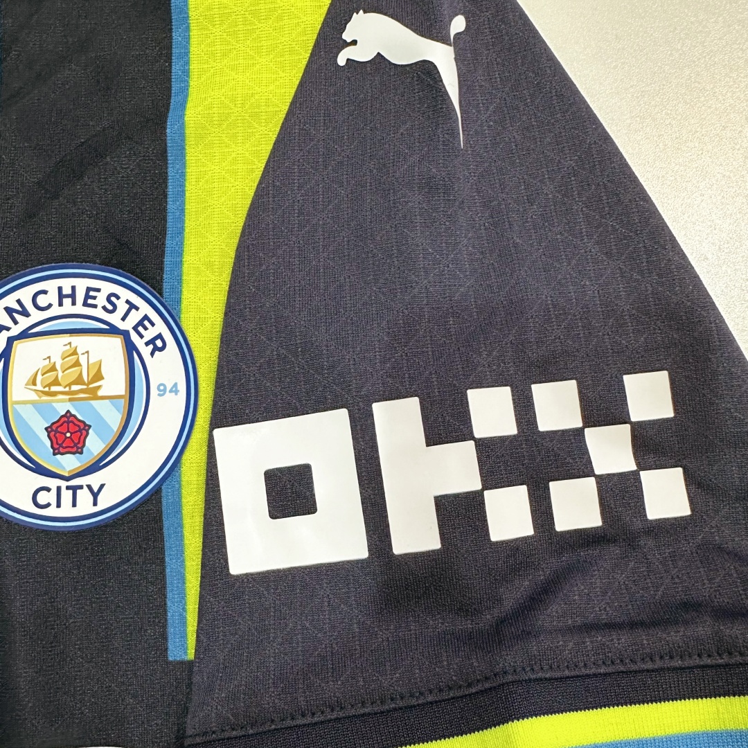 Player Version Manchester City Away Jersey 2024/25