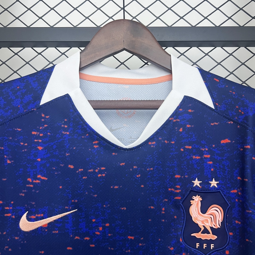 Men's France Home Jersey For Women's Euro 2025