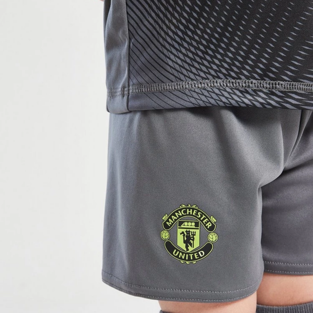 Kid's Manchester United Away Goalkeeper Kit 2025/26