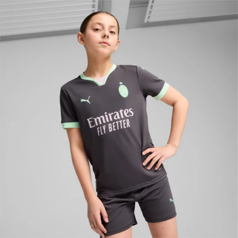 Kid's AC Milan Third Jersey+Shorts 2024/25
