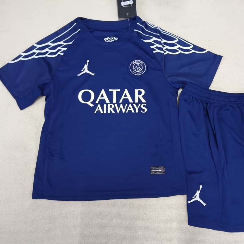 Kid's Jordan Paris Saint-Germain Fourth Kit 2024/25