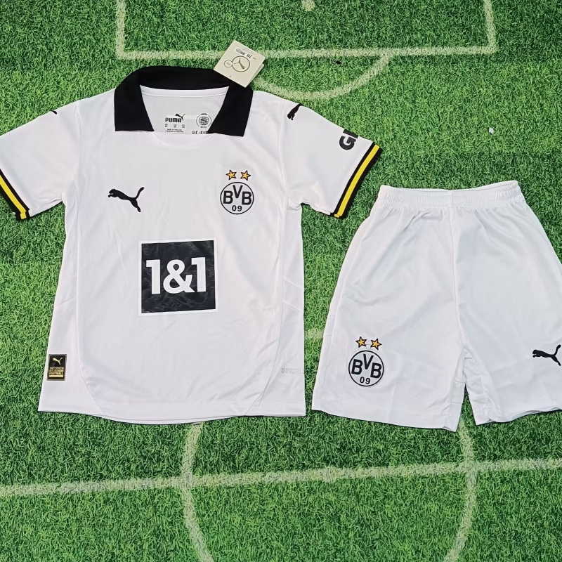 Kid's Borussia Dortmund Third Away Kit 2024/25